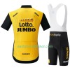 Fahrradbekleidung Radtrikot Kurzarm + Trägershorts 2018 LottoNL-Jumbo N001 